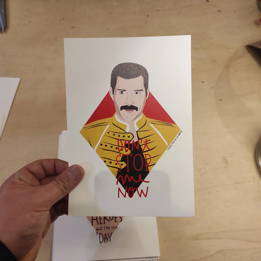 Print Freddie Mercury