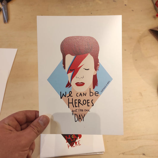 Print David Bowie