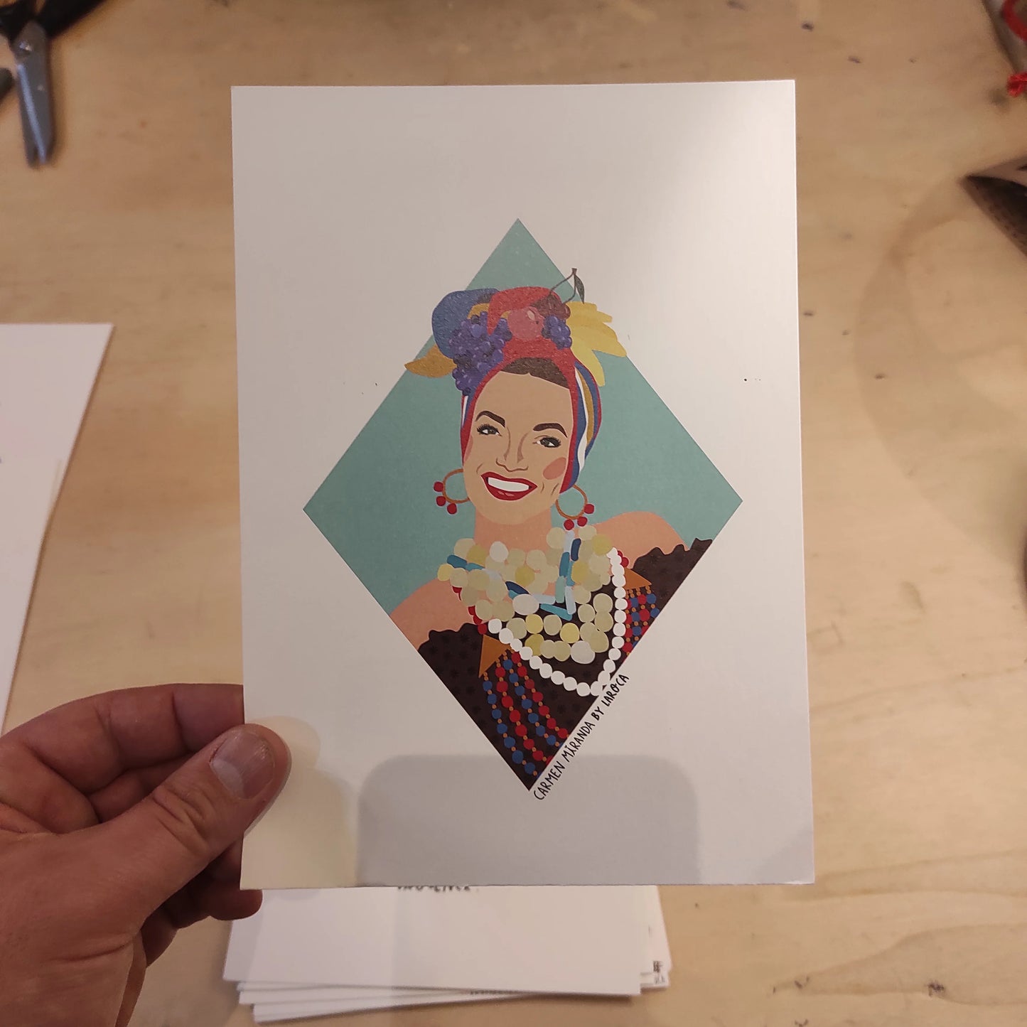 Print Carmen Miranda